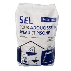 Sel spécial piscine et adoucisseur deau Indigeau Sac de 10 kg