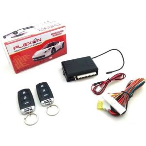 Kit complet t&eacute;l&eacute;commande verrouillage central Universel - Voitures - Noir - 2 t&eacute;l&eacute;commandes - 4 canaux