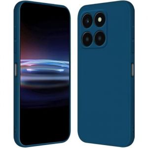 Coque pour Honor X6b 4G /Honor X6a /Honor X5b /Honor X5b Plus- Housse Etui TPU Silicone Anti-choc Bleu Marine