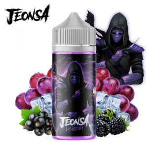 E-liquide Kieran (cassis mure raisin fraicheur) Jeonsa 100ml + 4 booster de nicotine