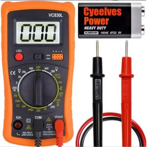 VC830L Digital Multimeter Multimètre numérique de poche Précision Ampèremètre Voltmètre