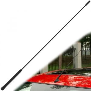 Antenne de toit pour Ford Focus Mondeo Escort Fiesta Transit Connect - Ford - Noir - ABS m&eacute;tal