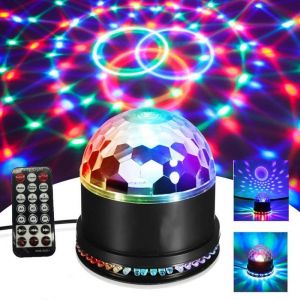 Lampe disco - lampe disco enfants rotative - lampes disco enfants - lampe disco lumi&egrave;res de f&ecirc;te amusantes - lampe disco rotative