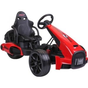 Kart &eacute;lectrique pour enfants - AUTREMENT - Go-Kart Rouge - 2 x 45W - Roues en caoutchouc EVA