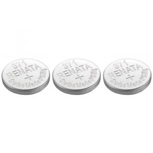 Lot de 3 Piles bouton Silver Oxyde 371 / SR920 SW 0% mercure