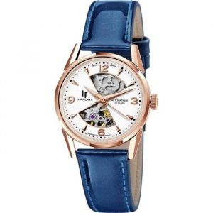 Montre - LIP - Himalaya 33.5 - Automatique - Cadran sablier - Bracelet bleu
