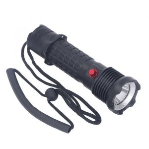 Vvikizy lampe de plongée sous-marine Lampe de poche de plongée LED lumière blanche torche de plongée sous-marine bricolage poche