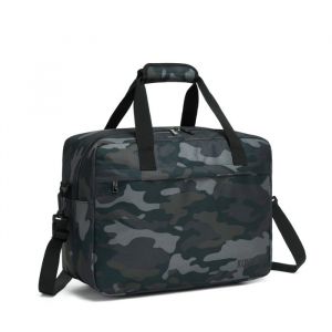 Kono Sac de Voyage 40x30x20cm Pliable Sac Cabine &agrave; Main L&eacute;ger pour Ryanair avec Bandouli&egrave;re 24L Camouflage