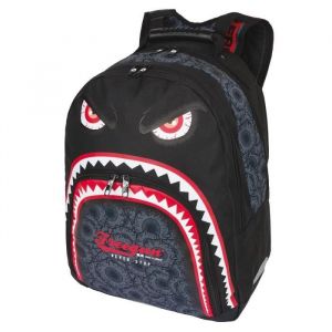 Sac à dos - FREEGUN - Monstre - Noir/Rouge - 41 cm - 2 Compartiments