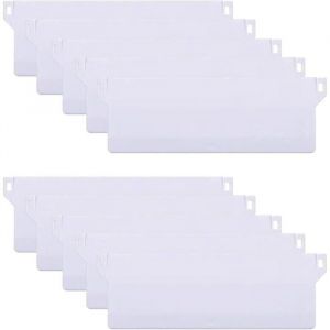 10PCS 127mm Plaque de Lestage pour Store Californien Poids de Store Vertical Lattes Kit de R&eacute;paration de Stores Verticaux Rideaux