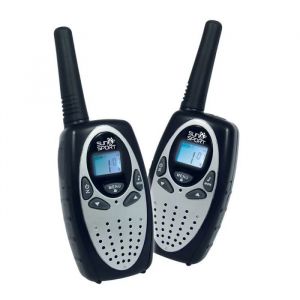 Talkie Walkie - Noname - 3 km - 8 canaux - &Eacute;cran r&eacute;tro-&eacute;clair&eacute; - Reconnaissance vocale