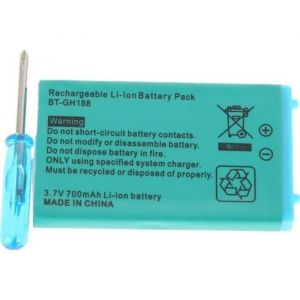 Batterie pour Nintendo GameBoy Advance SP (GBA SP) - 600 mah 3,7 V + tournevis - AGS-003 - Straße Game