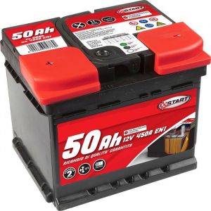 Batterie Vehicule Start Batterie de Voiture 50ah 12v 450a Pôle Positif Gauche L1b Box