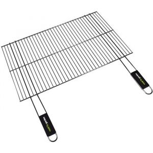 Grille Acier Pour Barbecue Charbon - Cookin Garden - Grille rectangulaire - 67 x 40 cm