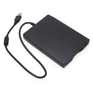 Lecteur de Disquette USB 1.1-2.0 Externe 3.5 1.44Mo Portable pour PC Ordinateur