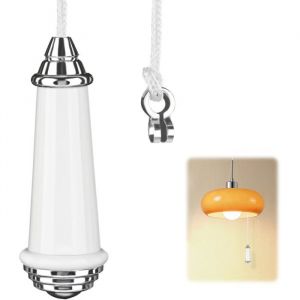 &reg;RisingFF Interrupteur &agrave; tirette en c&eacute;ramique pour salle de bain