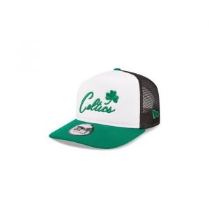 Casquette Homme New Era Boston Celtics Team Colour A-Frame Trucker - Vert - 60285234