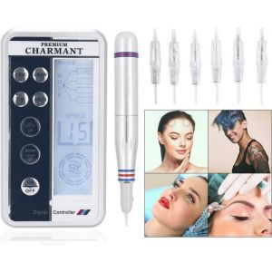 Professionnel Permanent Mchine Tatouage Digital Machine de Tatouag Maquillage Tatouer Stylo de Sourcils et L&egrave;vre Permanent A689