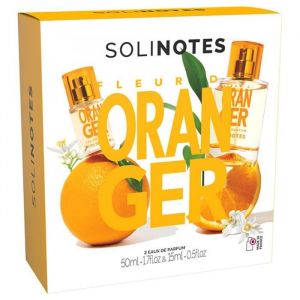 Coffret Eau de Parfum - Solinotes - Fleur dOranger - 50 ml + Spray 15 ml Offert - Floral - Femme