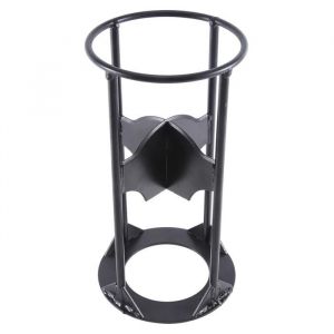 Dia.5.3 Pouces Support de Fendeur de Bois de Chauffage Coin de Fendeur de B&ucirc;Ches Manuel en Acier Moul&eacute;