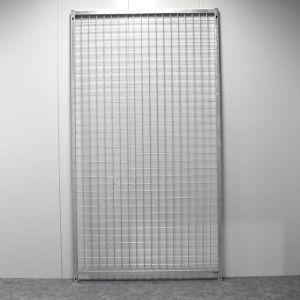 Panneau Grillagé Premium pour chenil en kit 100 x 184 cm - KeniLux Gris