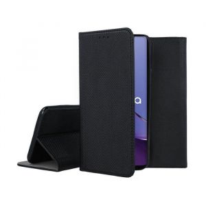 Housse pour Motorola Moto G84 5G - etui coque pochette portefeuille + verre trempe - NOIR MAGNET