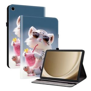 Étui en cuir pour Samsung Galaxy Tab A9 + 8.7 Plus S5e T720 housse de tablette Tab A 10.1 T510 A8 X200 S4 10.5 S6 A7 Lite 10.4 gre