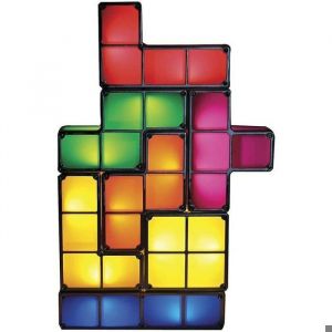 Lampe de table - Goods+Gadgets - Tetris - LED - Multicolore - Vintage - Int&eacute;rieur