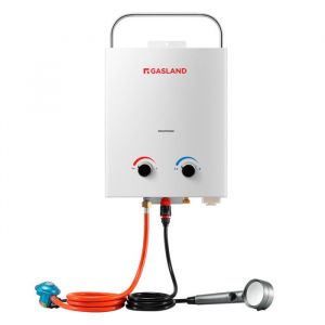 GASLAND AS132 Chauffe-eau Gaz portables A+ 5L/min Chauffe-eau instantanés au gaz propane/butane 30/37mbar