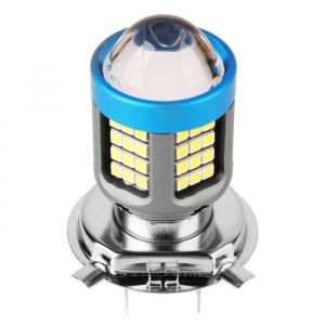 Ampoules de phare de moto Ampoule de phare de moto LED blanc haute luminosité large vue en alliage daluminium BA20D H4