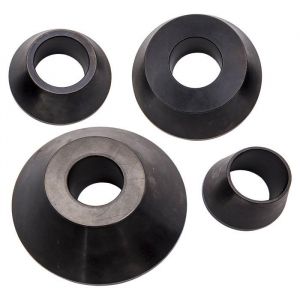 4PCS Equilibreuse de roues Cône conique standard 40mm Arbre Réparation de pneus de voiture