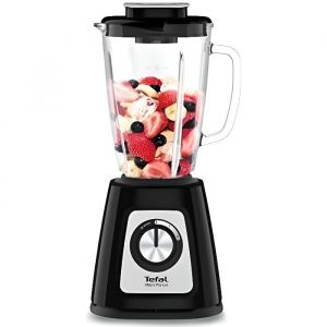 Blender de table TEFAL BlendForce II BL4358 - 125 L - 800 W - Noir Acier bross&eacute;
