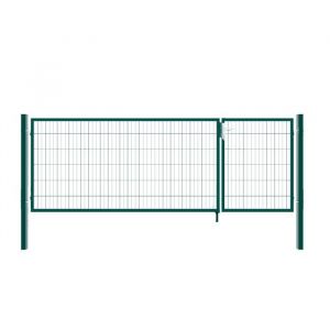 Portail de jardin HOME DELUXE ADITUS >Taille: 120 x 350 cm - Couleur: Vert