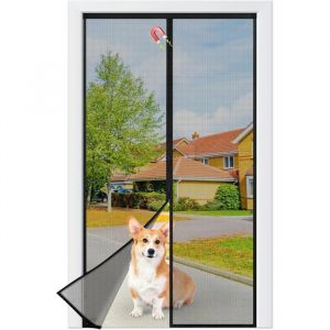 Moustiquaire Porte Fenetre Aimant&eacute;e Magnetique Diff&eacute;rentes Tailles Rideaux Anti Mouches pour Porte Moustiquaire Porte Sans