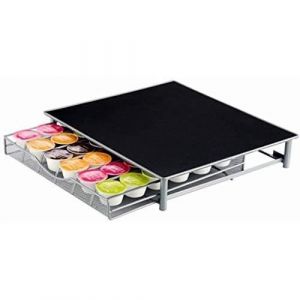 Dolce Gusto Porte Capsules 36 capsules Tiroir pour Capsules de Caf&eacute; Porte-Capsules Dolce Gusto avec surface anti-vibrations e[28]