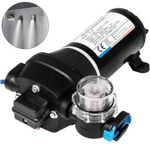 12V Pompe à Membrane à Eau - VEVOR -  FL-40 Haute Pression auto-amorçante 17L-min