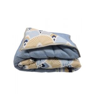 Couette tempérée imprimée Thebes - 1 personne 140 x 200 - Mi saison - MORTREUX