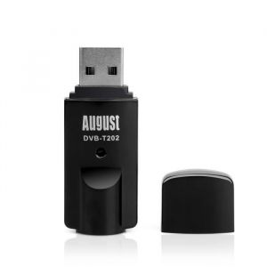 Clé USB Récepteur TNT HD Décodeur Enregistreur – August DVB-T202 – Tuner TV & Radio pour Windows 11 10 8 7 - Contrôle du direct