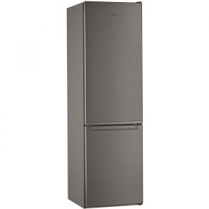 R&eacute;frig&eacute;rateur cong&eacute;lateur bas - WHIRLPOOL W5921EOX2 - 372 L (261L +111 L) - Froid statique - L595 cm x H 2011 cm - Optic inox