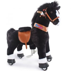 PonyCycle Mod&egrave;le Classique U Cheval &agrave; Chevaucher pour Enfants de 4 &agrave; 7 Ans &ndash; Noir Ux426