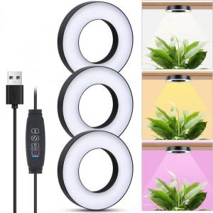 Lampe horticole - Lampe de croissance pour plantes - Plafonnier pour plantes dint&eacute;rieur - Lampe LED pour plantes - Lampe horticole