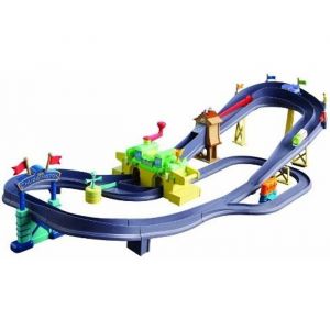 Circuit Rallye de Chuggington - Véhicule Miniature et Circuit - LC54212 - Pour Enfant de 3 Ans et Plus - Garçon