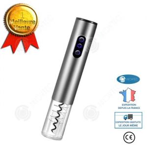 INN® Tire Bouchon Électrique Ouvre Bouteille Professionnel pour Vin Rechargeable Aluminium Sans Fil Décapsuleur Automatique