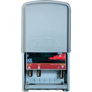 Coupleur FM et UHF - Elap - Antenne FM et UHF - Réception TNT - Compatible radios FM - Pratique