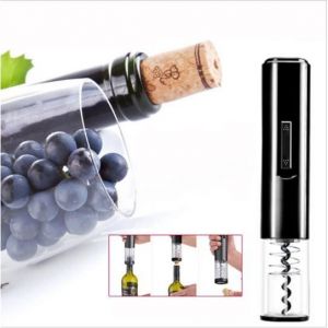 Tire Bouchon Ouvre Bouteille Electrique Ouvre Bouteille Vin &Eacute;lectrique avec coupe d&eacute;tanch&eacute;it&eacute; aliment&eacute; par 4 piles (non fournies)
