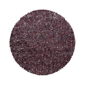 Carpetsale24 Tapis de salon chin&eacute; rouge 80 cm Rond tapis shaggy &agrave; poils longs tapis moelleux