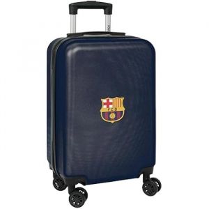 Trolley de Cabine - Safta - F.C. Barcelona - 20 Pouces - Coque Rigide ABS - 4 Roulettes 360°