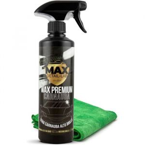 Wax Premium - Cire Liquide Carnauba Voiture Lustrage Carrosserie Haut Shine Auto Protection Hydrophobe Ceramique 500ml