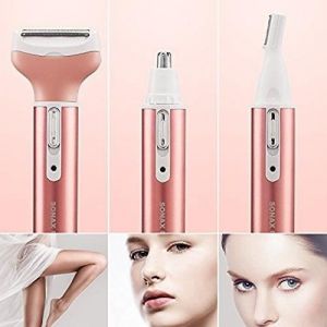 Tondeuse CORPS Maillot 3 en 1 Bikini Tondeuse Nez Rasoir à sourcils Rechargeable Rasoir Femme électrique