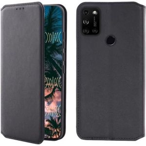Coque pour Wiko View 5 Housse Etui Portefeuille Cuir pour Wiko View 5 - Noir